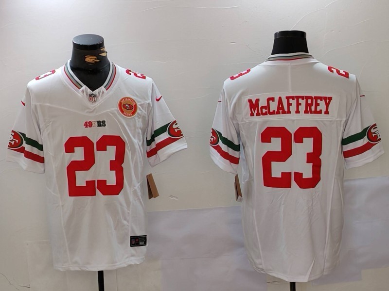 NFL 49ers City Royals McCAFFREY No. 23  baseball uniform