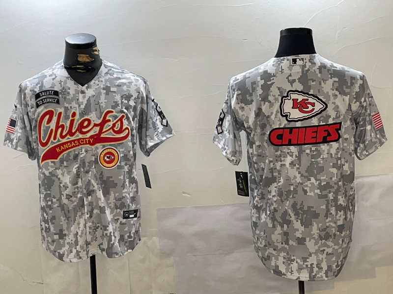 NFL Chiefs City Royals  baseball uniform