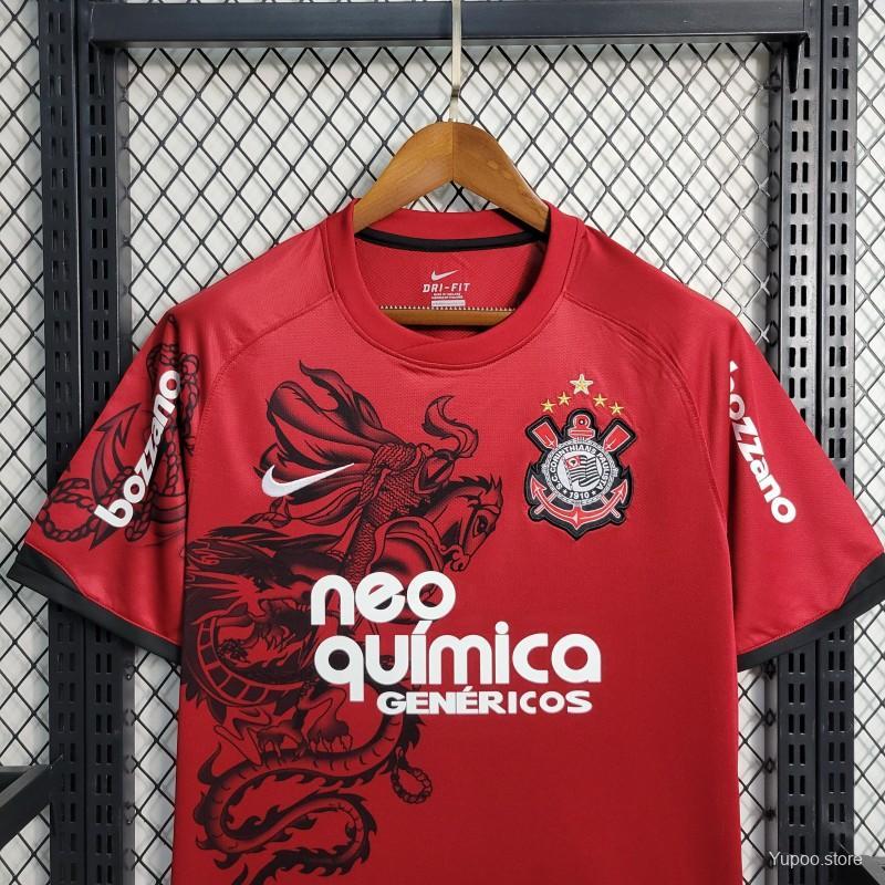 Corinthians Retro 11-12 THIRD Red Soccer Jersey