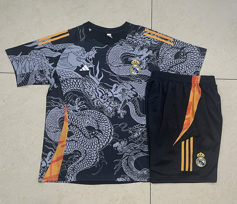 Real Madrid 24/25 Adults Short Sleeve Jersey+Shorts ﻿