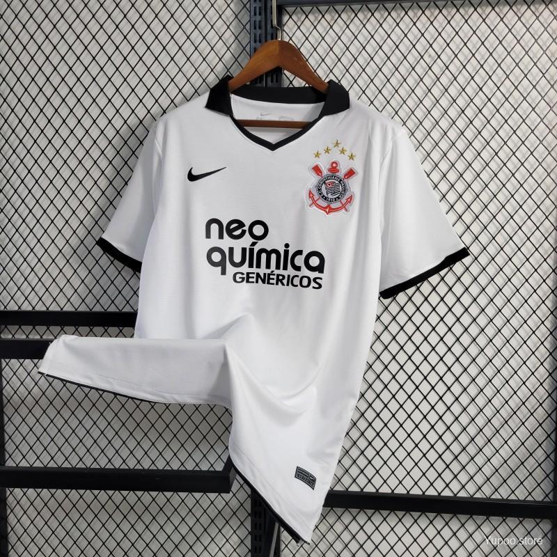 Corinthians Retro 11-12 Home Soccer Jersey