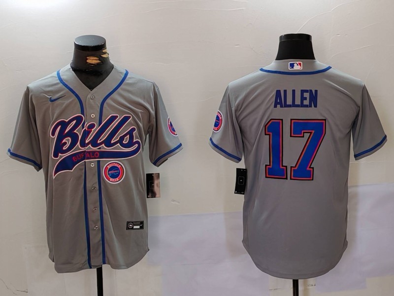 NFL Bills City Royals  baseball uniform