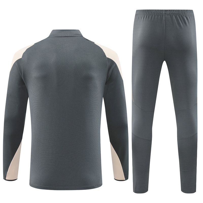 Real Madrid  24/25 KIDS  Long sleeves  half-zip training suit Top + pants