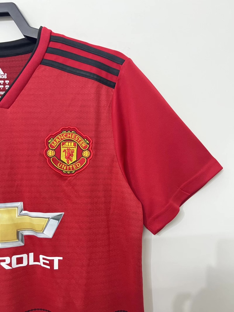 Manchester United Retro 2018-2019 season home jersey