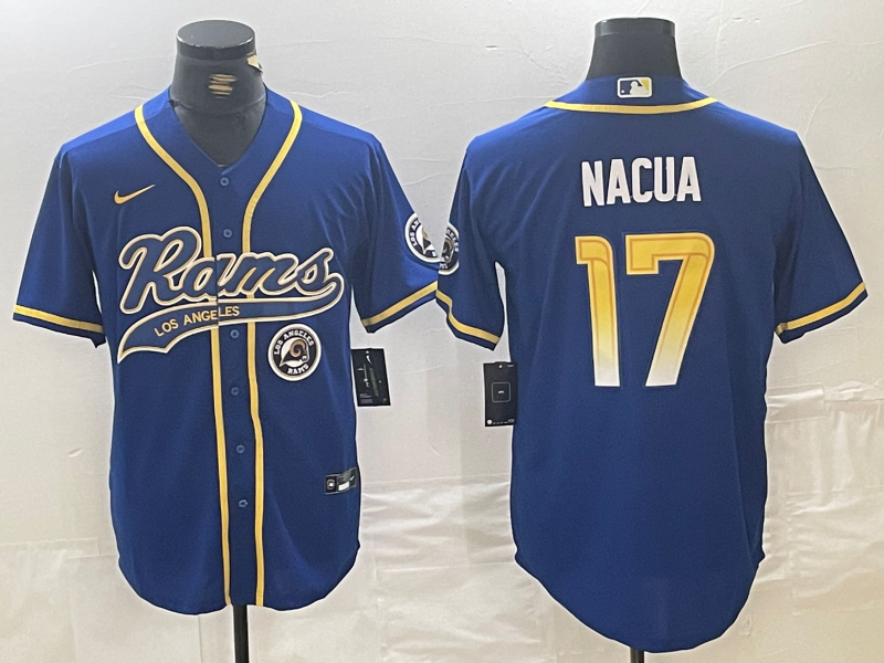 NFL Rams City Royals  baseball uniform
