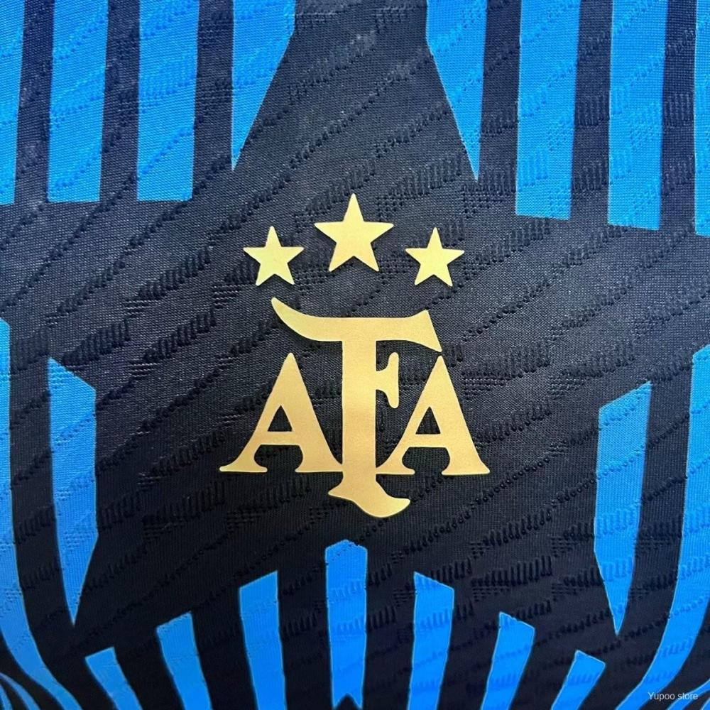 Argentina 24/25 Copa America Light Blue Stripes Pre-Match Jersey-Player Version