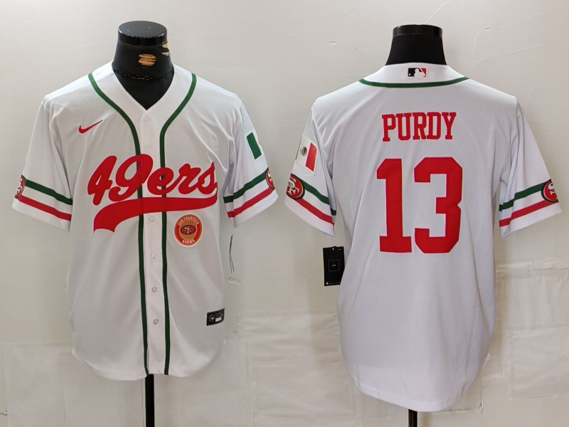 NFL 49ers City Royals PURDY No. 13  baseball uniform