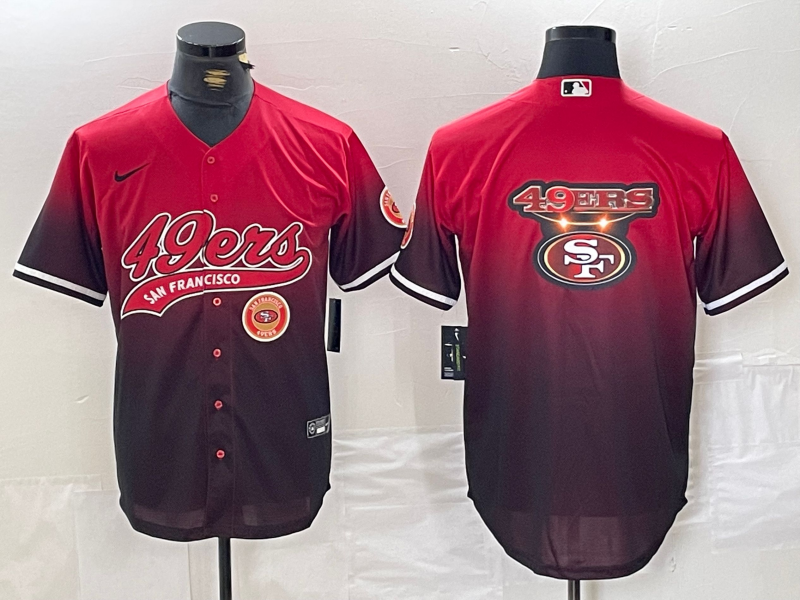 NFL  49ers City Royals  baseball uniform