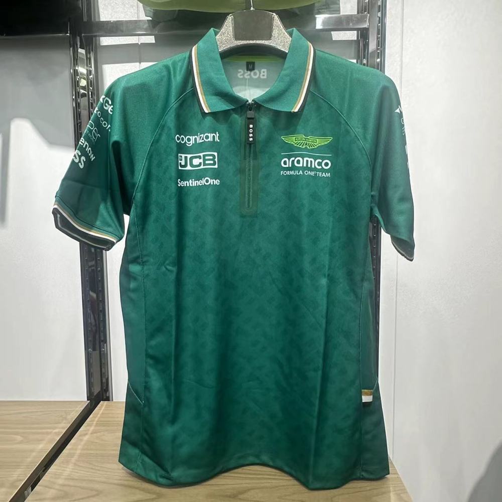 2024 Aston Martin collared Adults jersey