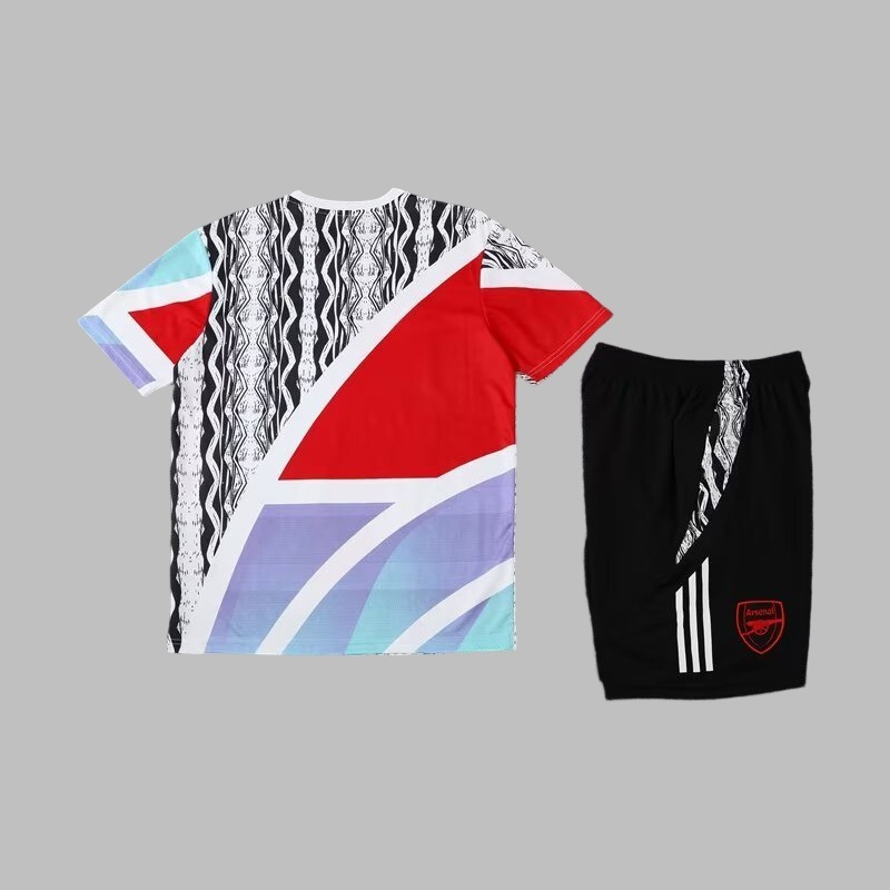 Arsenal 24/25 Adults Short Sleeve Jersey+Shorts ﻿