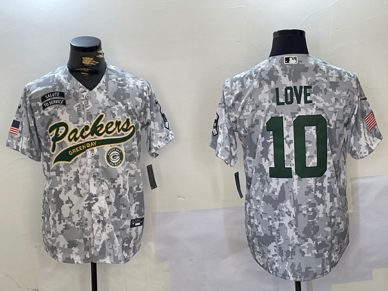 NFL Packers City Royals LOVE No. 10  baseball uniform