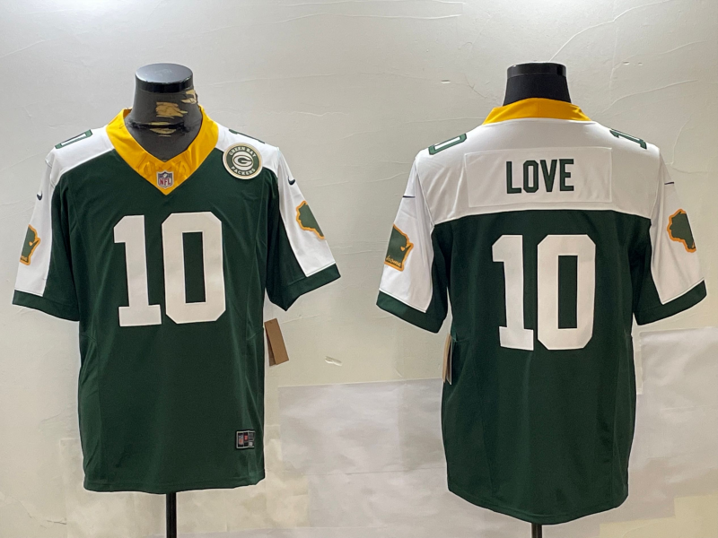 NFL Packers City Royals LOVE No. 10  baseball uniform