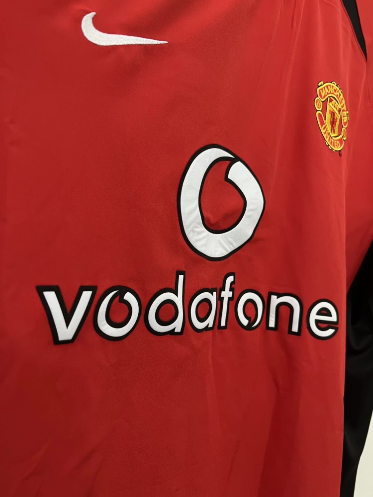 Manchester United Retro 2002-2004 season home jersey