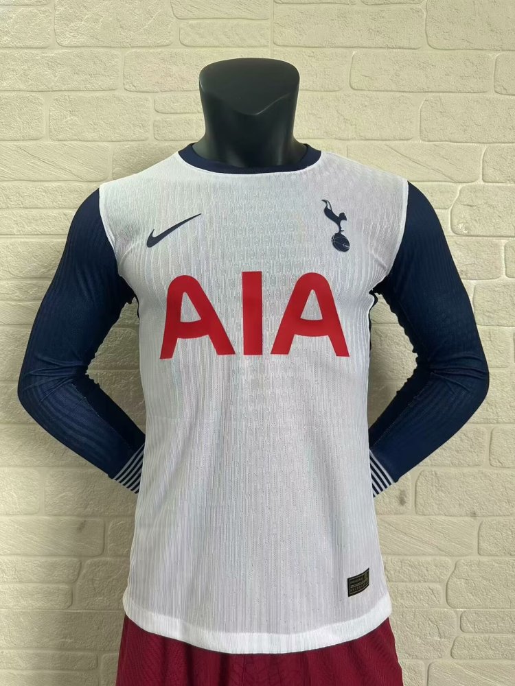 Tottenham 24/25 Home Long Sleeve Jersey-Player Version