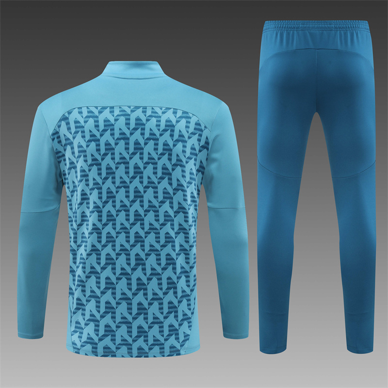 Olympique Marseille  24/25 Adults Long sleeves half-zip training suit Top + pants