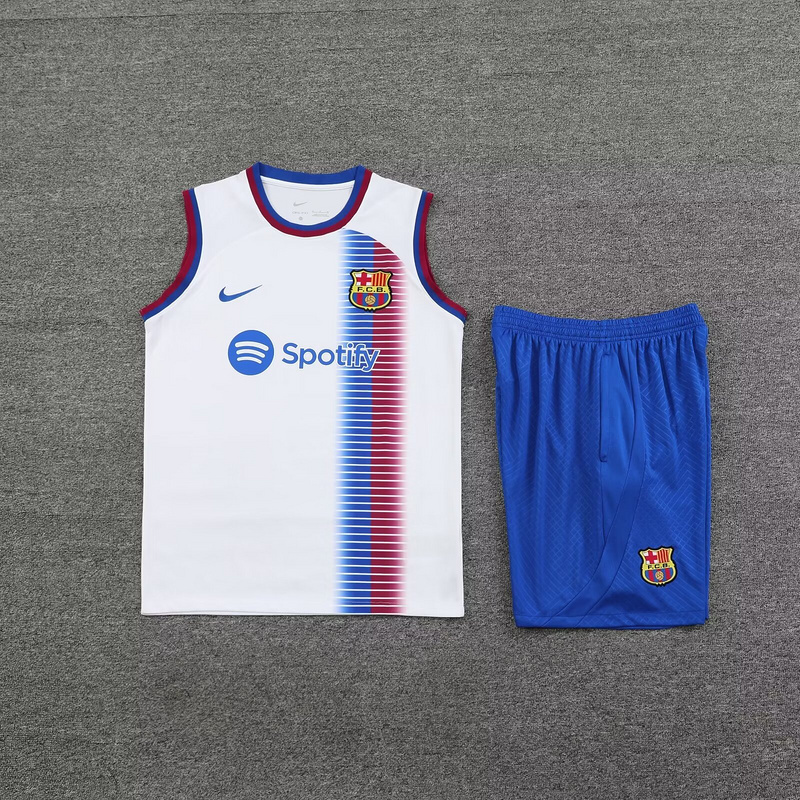 Barcelona 24/25 Adults short sleeved training suit with top and pants