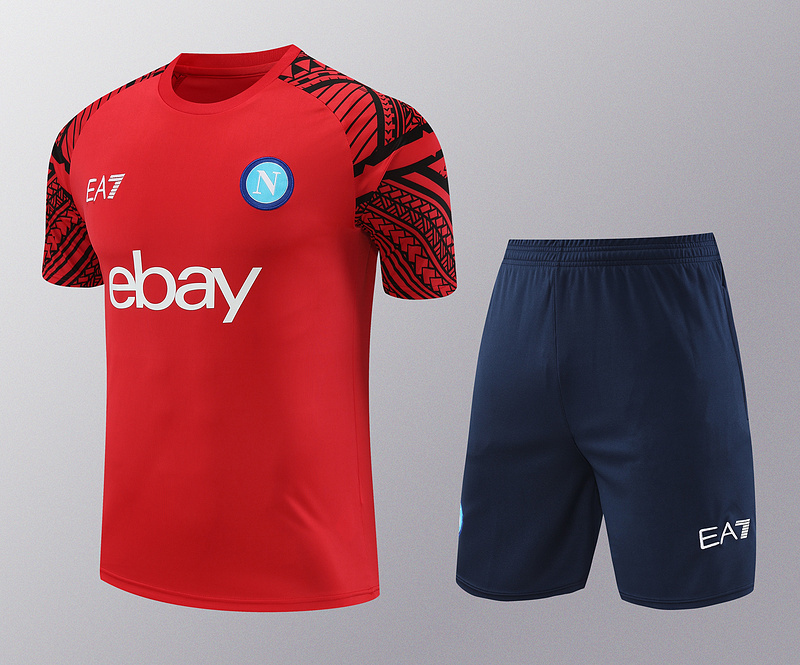 Napoli 24-25 Adults sleeveless Jersey+Shorts ﻿