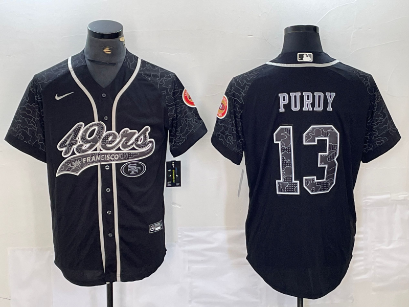 NFL 49ers City Royals PURDY No. 13  baseball uniform