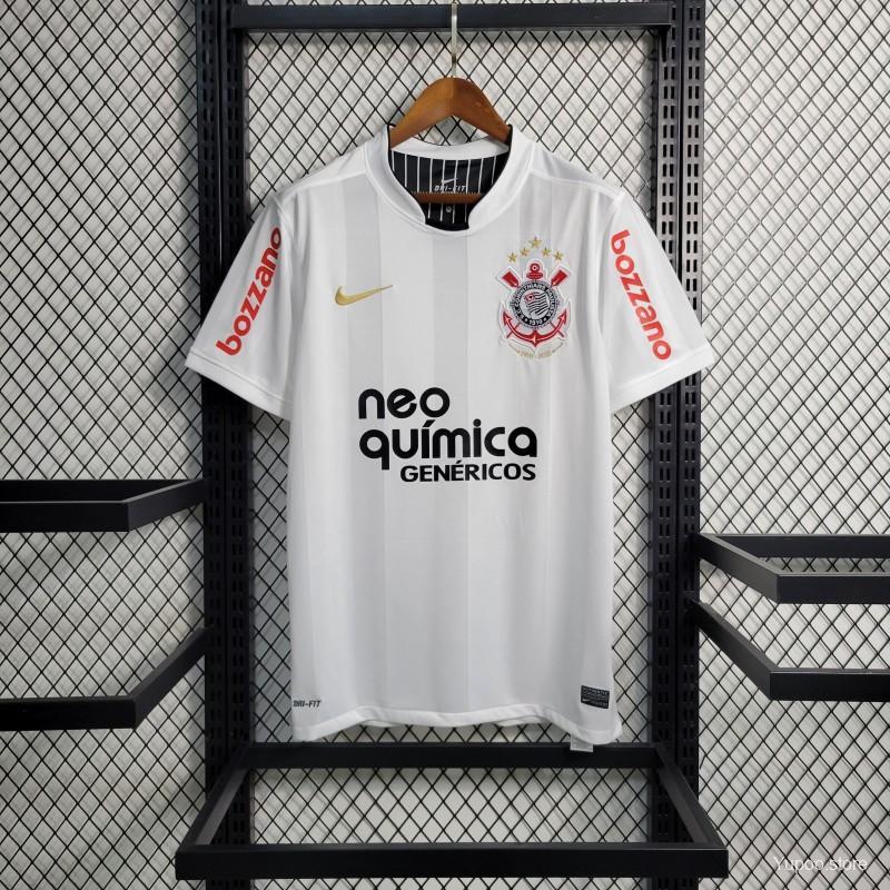 Corinthians Retro 10-11 Home Soccer Jersey