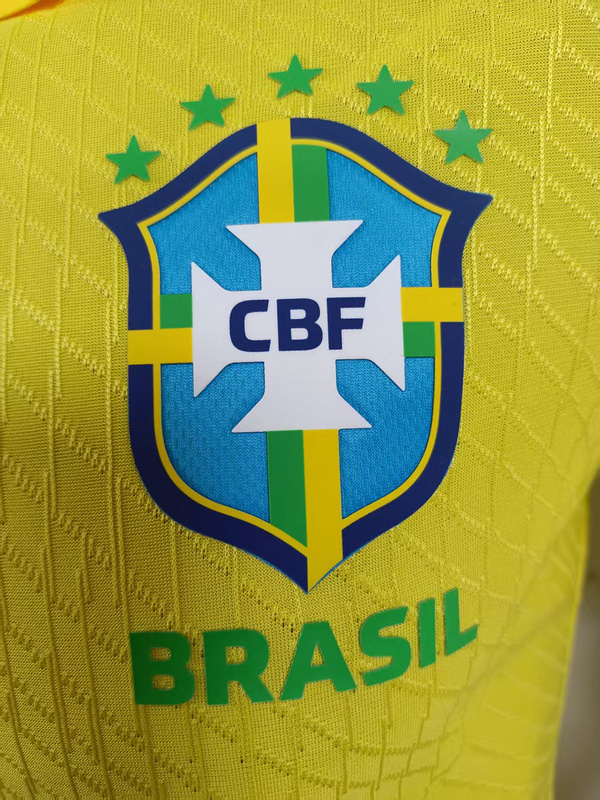 Brazil 2025 Soccer Jersey-Player Version