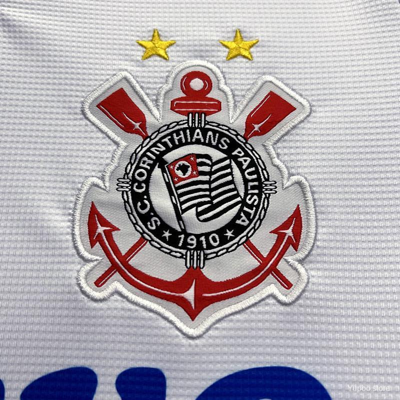 Corinthians Retro 1999 Home Stadium Jersey Player Version