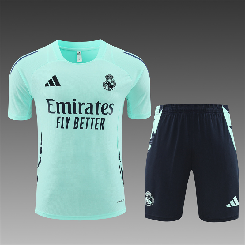Real Madrid 24/25 Adults Short Sleeve Jersey+Shorts ﻿