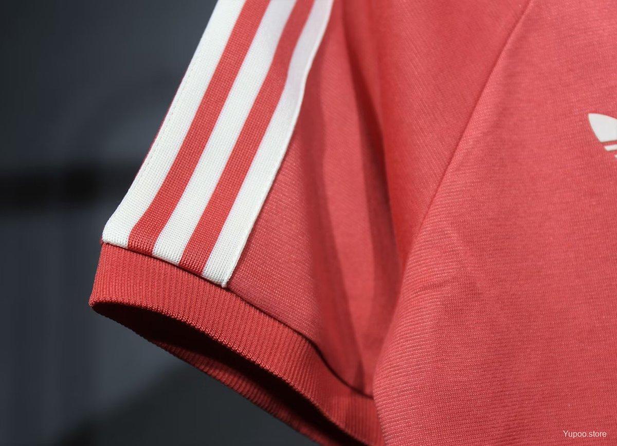 Bayern Munich 24/25 Adidas Originals Red Cotton Jersey- Fans Version