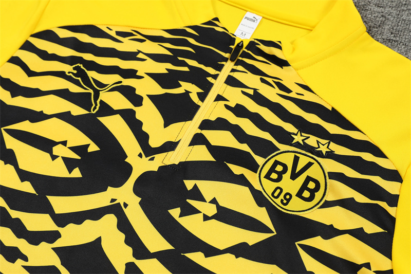 Borussia Dortmund 24-25 adult half-zip training suit Top + pants