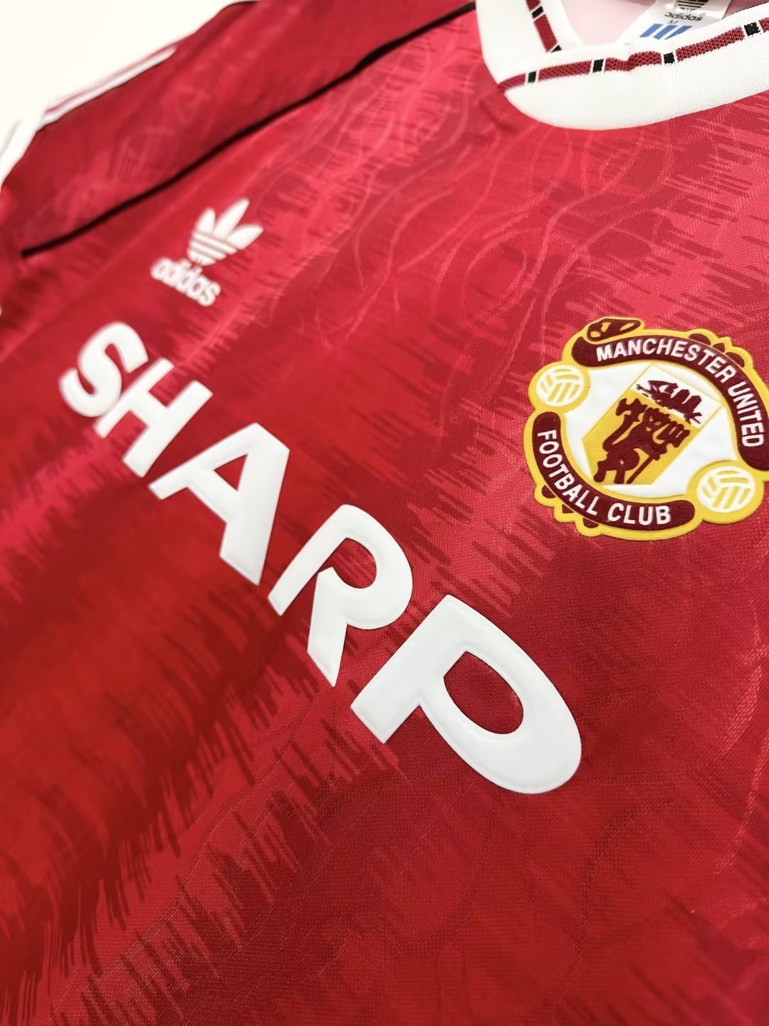 Manchester United Retro 1990-1992 season home jersey