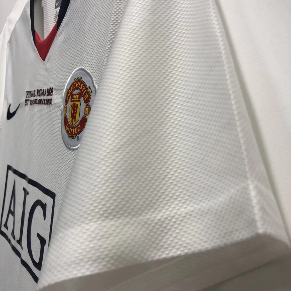 Manchester United UEFA Retro 2008-2009 season away jersey