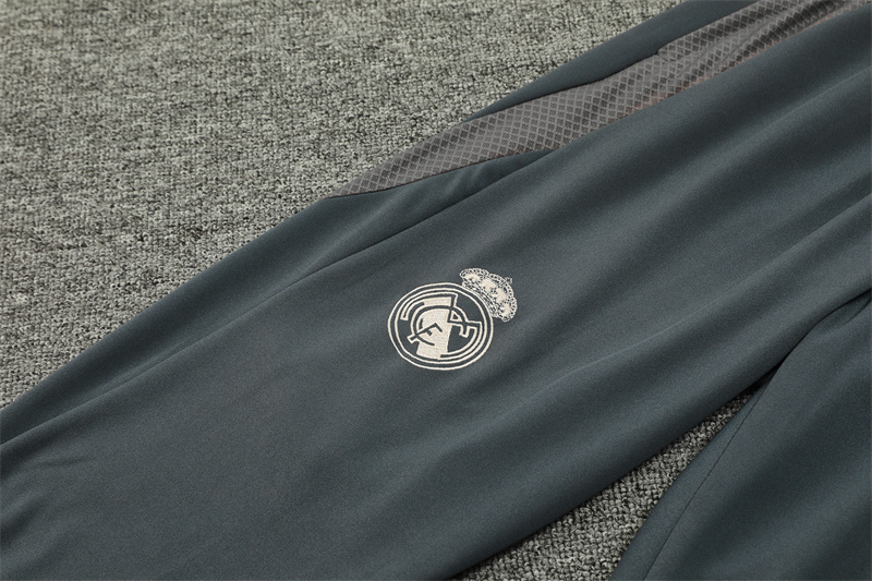 Real Madrid  24/25 KIDS  Long sleeves  half-zip training suit Top + pants