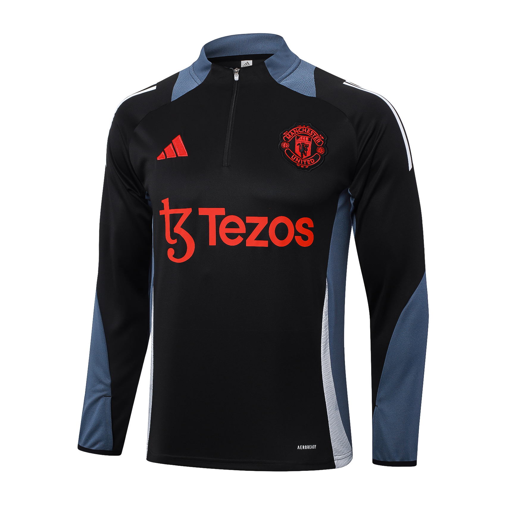 Manchester United 24/25 Adults  Long sleeves half-zip training suit Top + pants