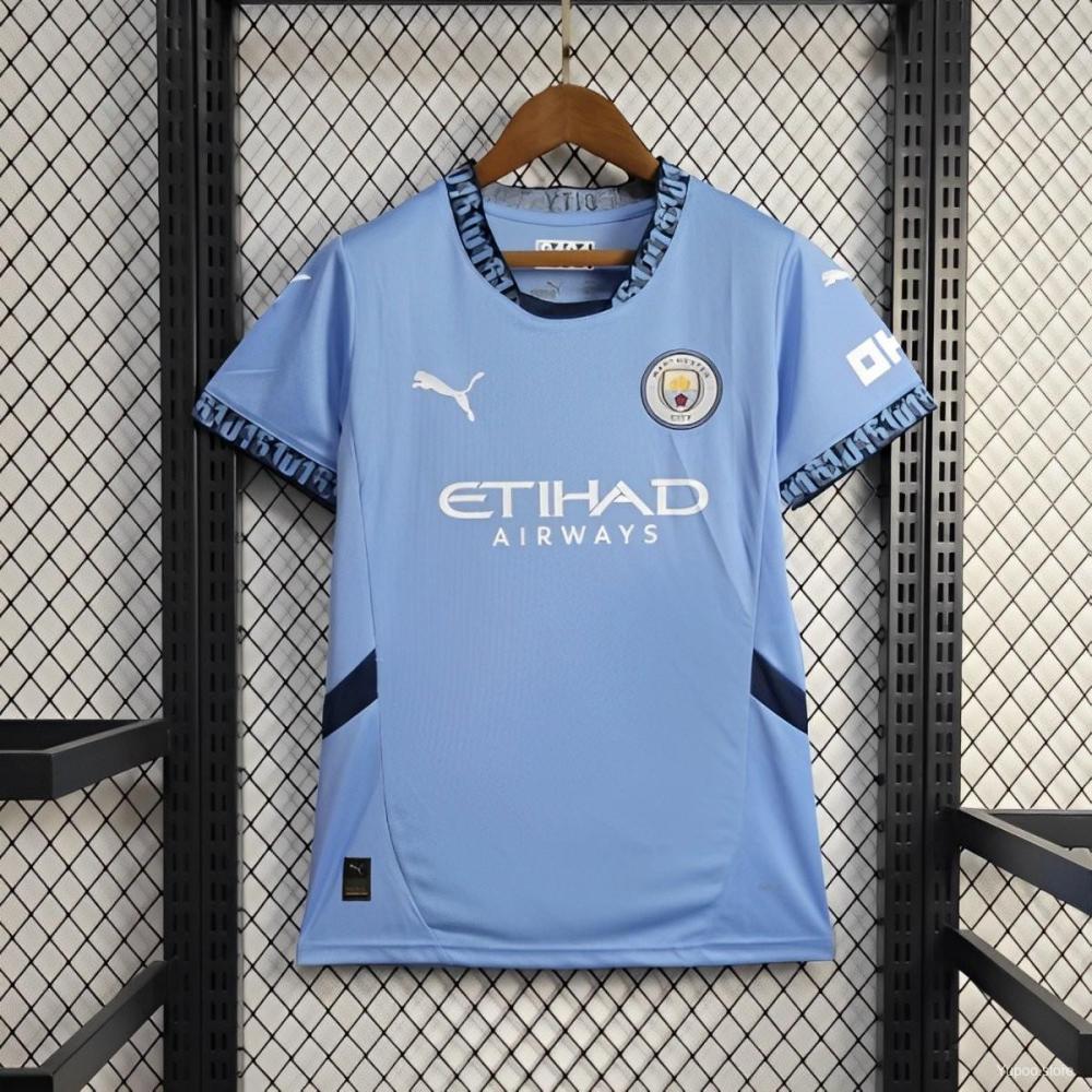 Manchester City 24/25 Woman Home Jersey- Fans Version