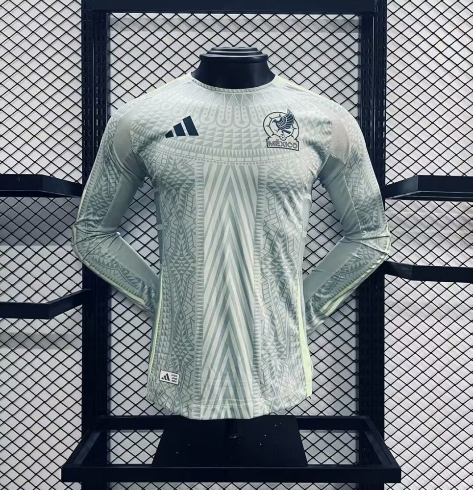 Mexico 2024 Away Long Sleeve Jersey-Player Version