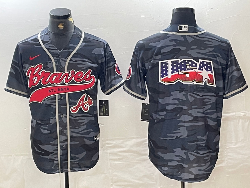 MLB Atlanta Braves baseball uniform