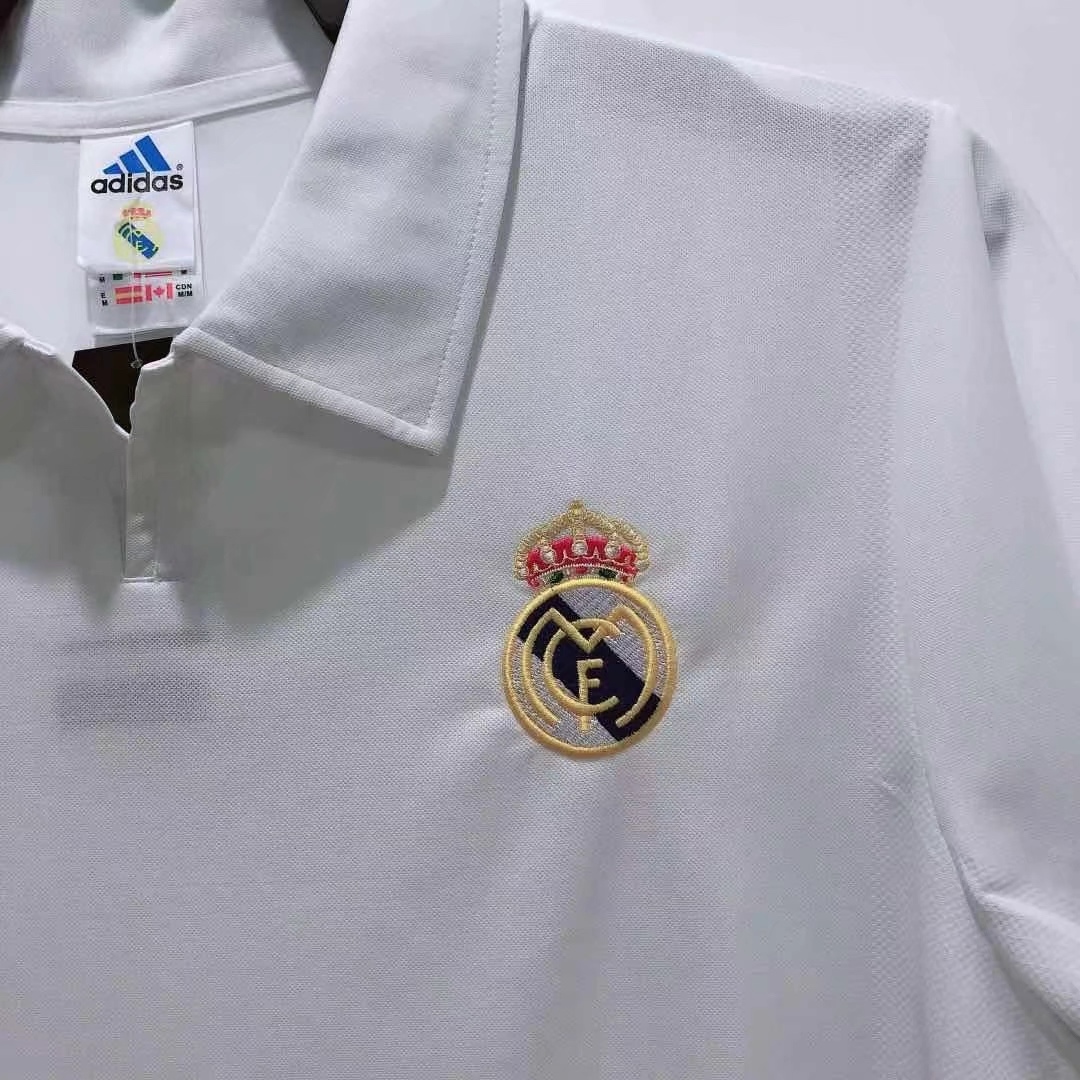 Real Madrid Retro 2002-2003 home court jersey