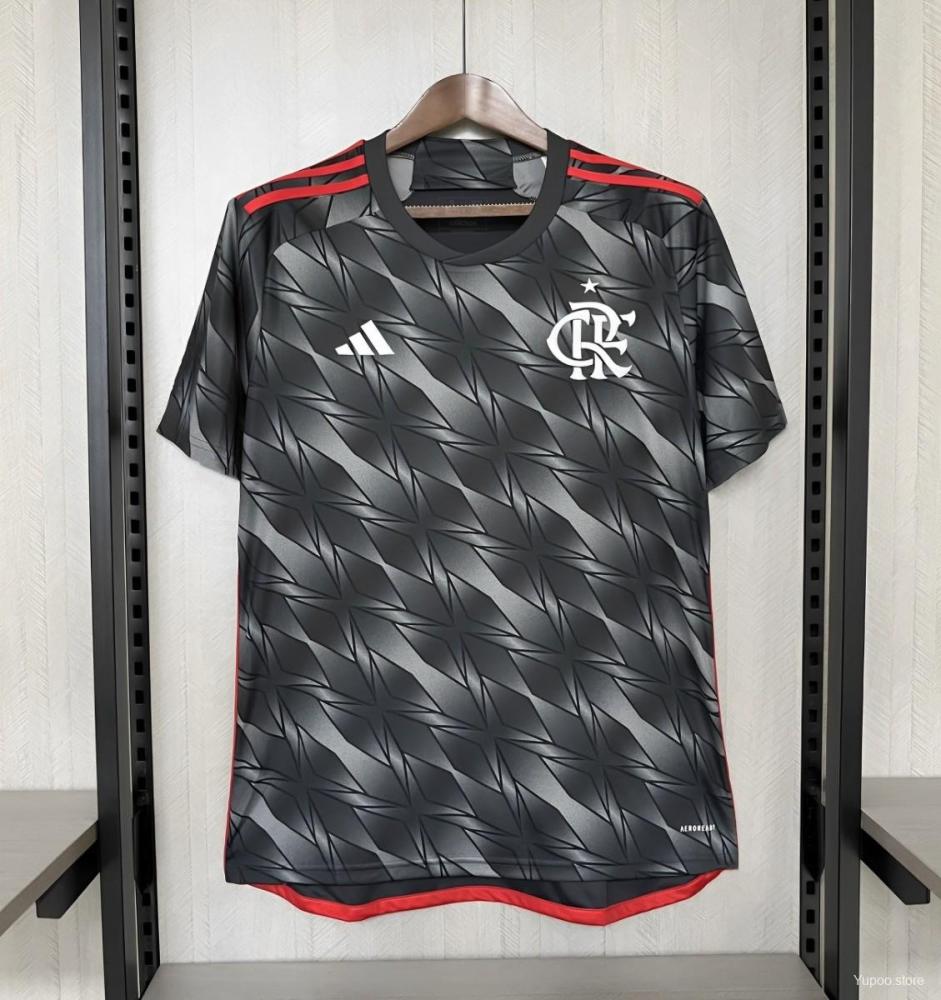 Flamengo 24/25 TThird Jersey NO Sponsor-Fans Version