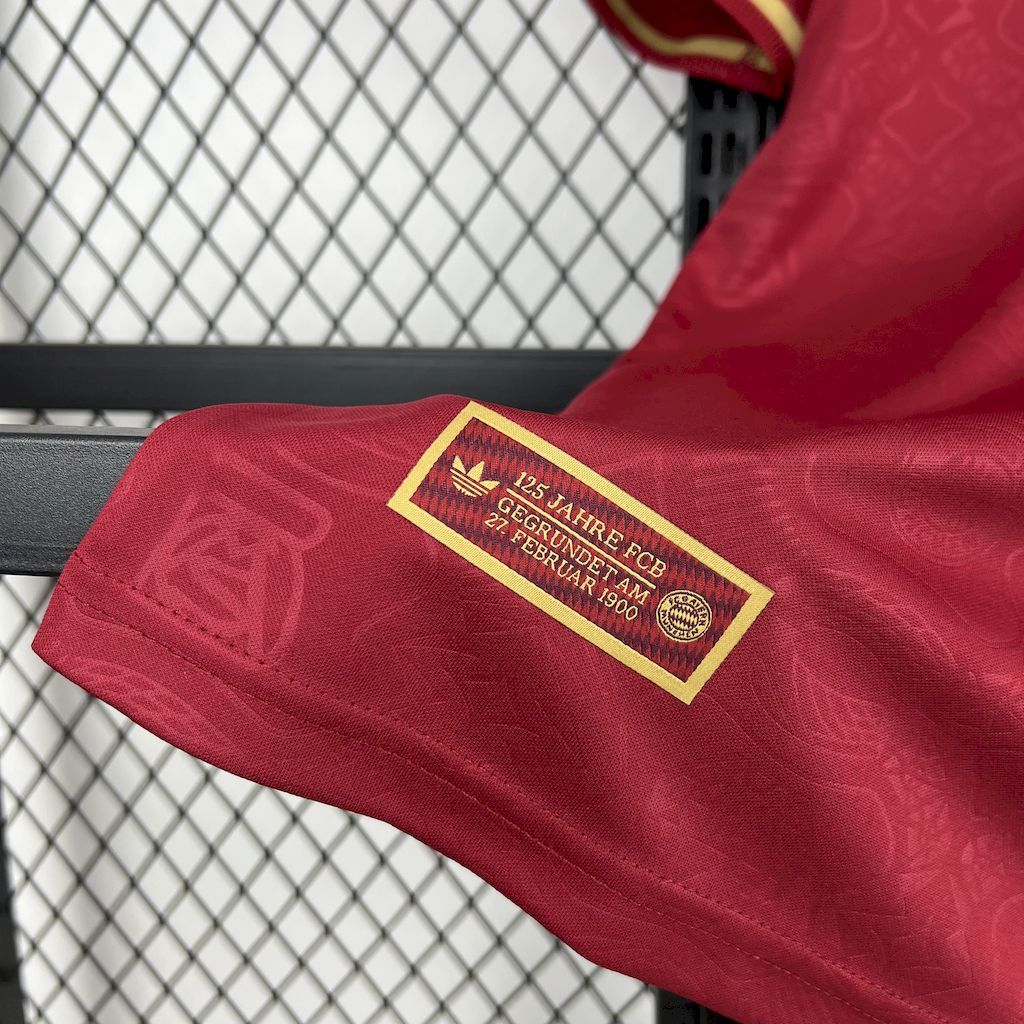 Bayern Munich 25/26 125th Anniversary Jersey- fan Version