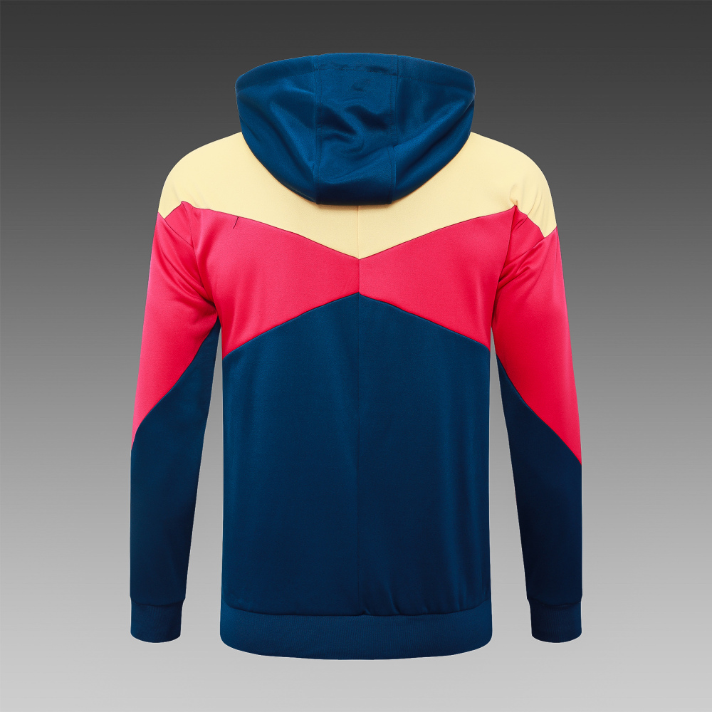 Barcelona 24-25 Adult  coat with full zipper and cap, training suit top and pants