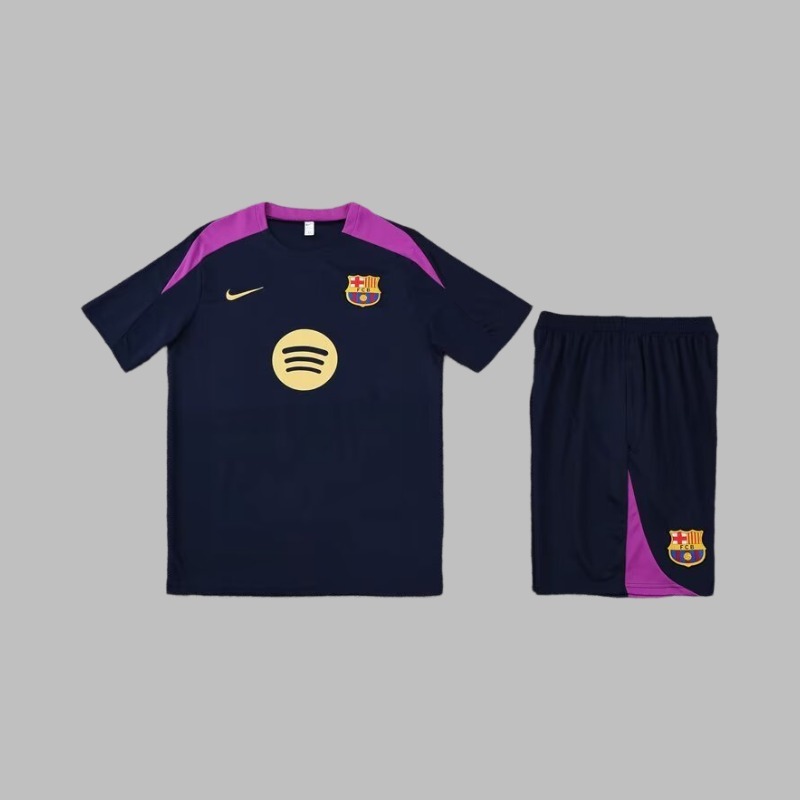 Barcelona 25/26 Adults short sleeved training suit with top and pants