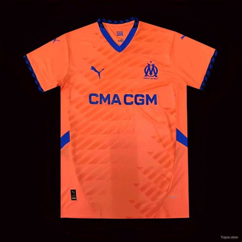 Olympique Marseille 24/25 FANS Third Soccer Jerseys