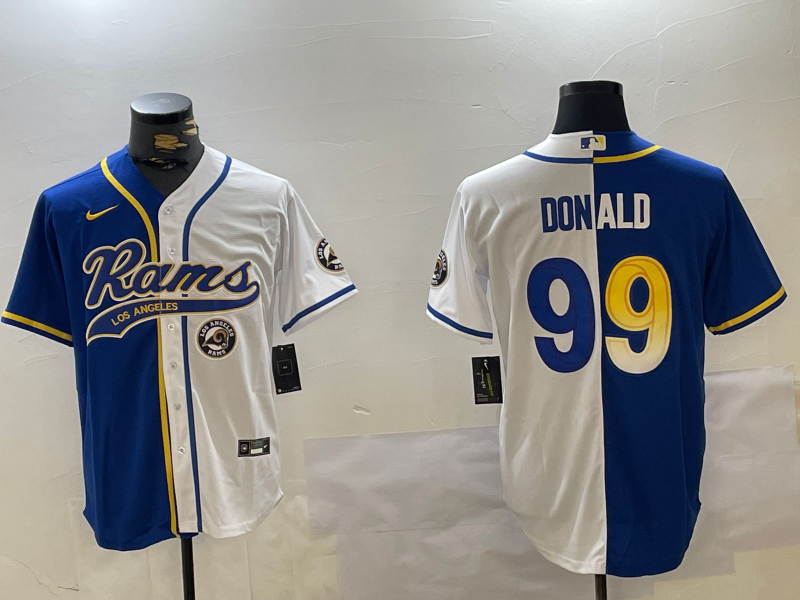 NFL Rams City Royals  baseball uniform