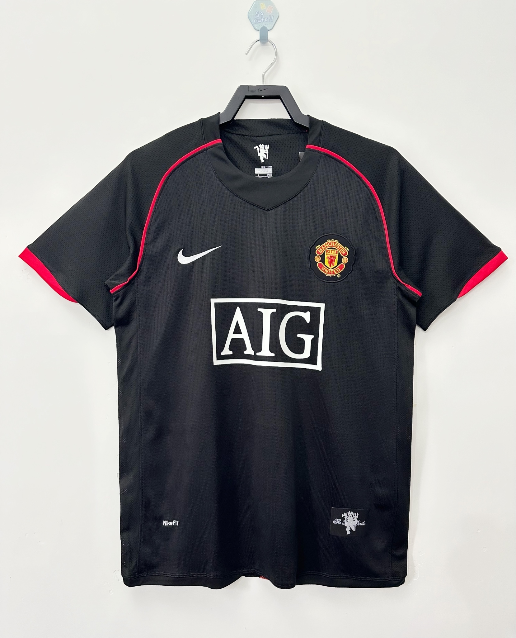 Manchester United Retro 2007-2008 season away jersey