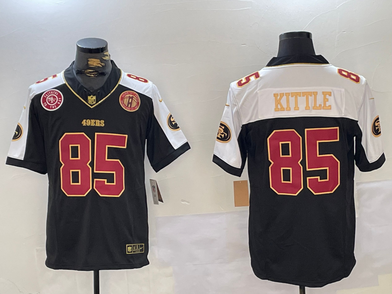 NFL 49ers City Royals KITTLE No. 85  baseball uniform
