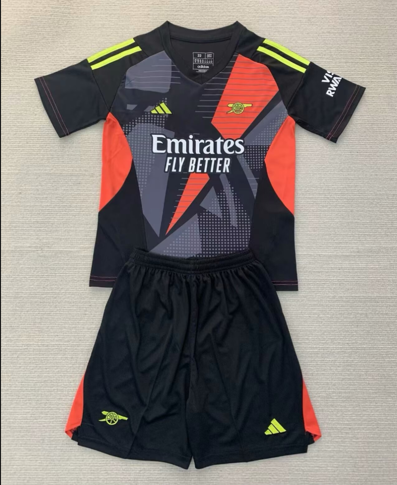 Arsenal 24/25 Kids Goalkeeper  Jersey Top + pants