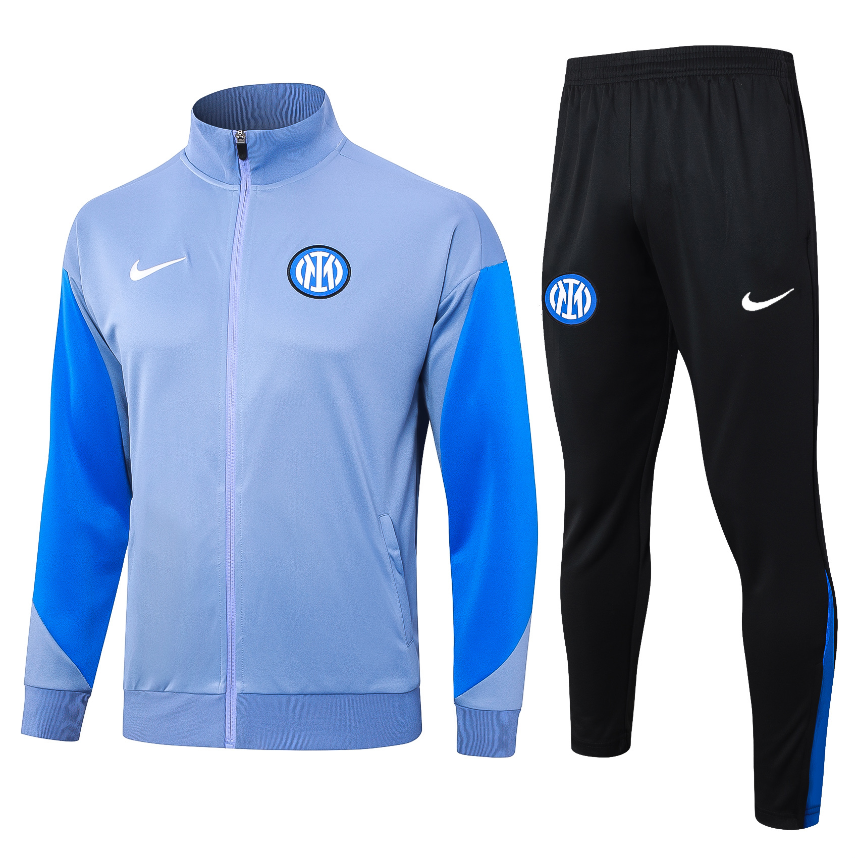 Inter Milan 24-25 Adults Long Zip Training Jersey Top + pants