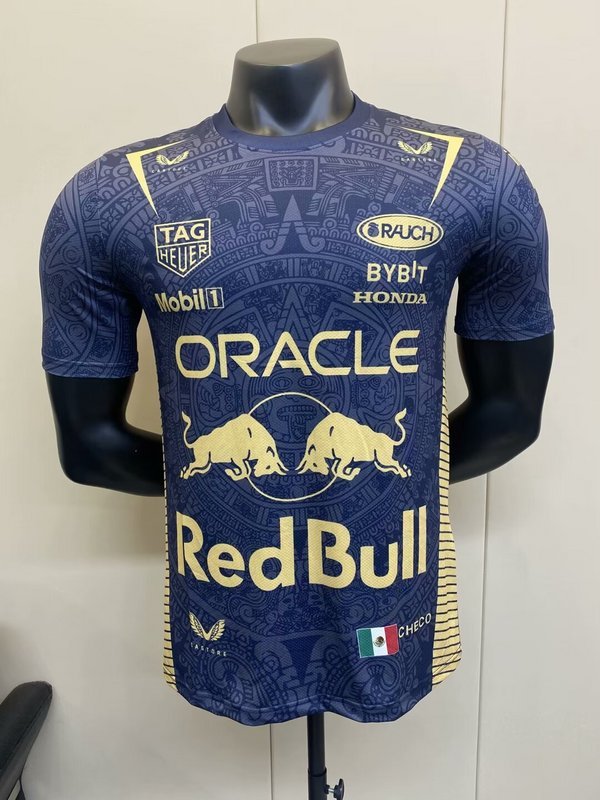 2024 Redbull Blue F1 round neck Adults jersey