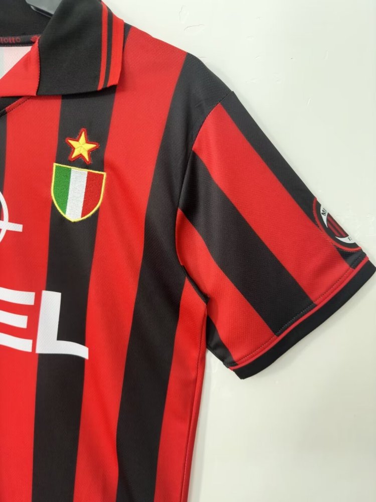 AC Milan Retro 1996-1997 season home jersey