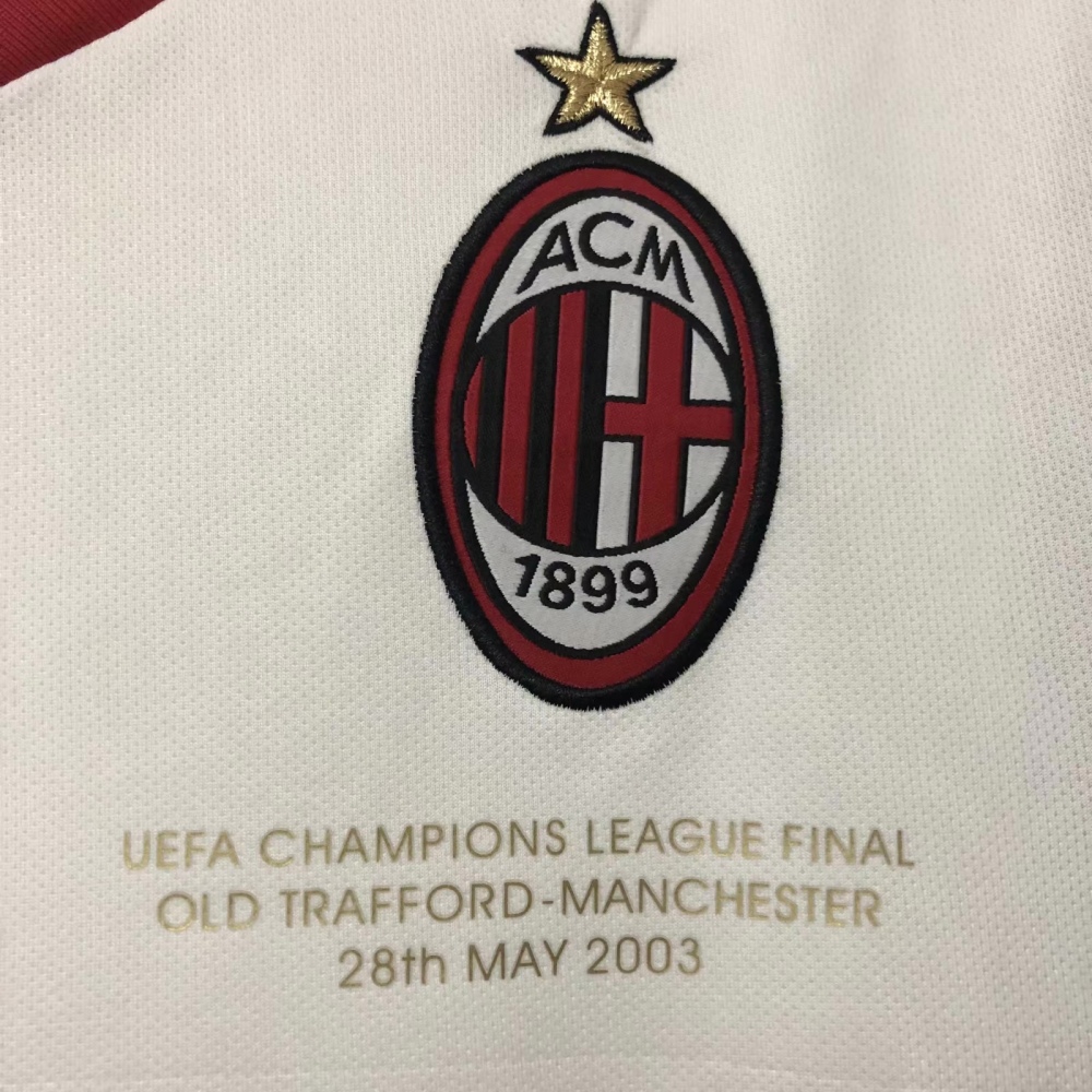 AC Milan Retro 2002-2003 away jersey