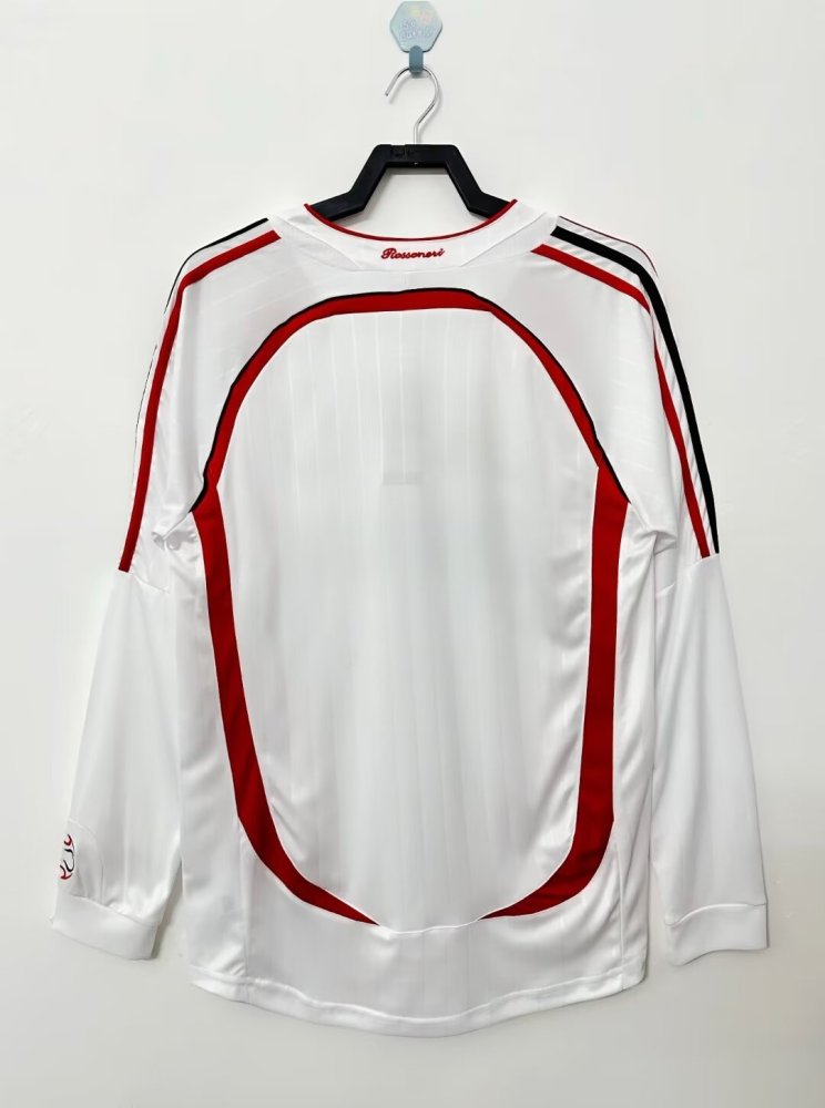 AC Milan Retro 2006-2007 Long sleeves season home jersey